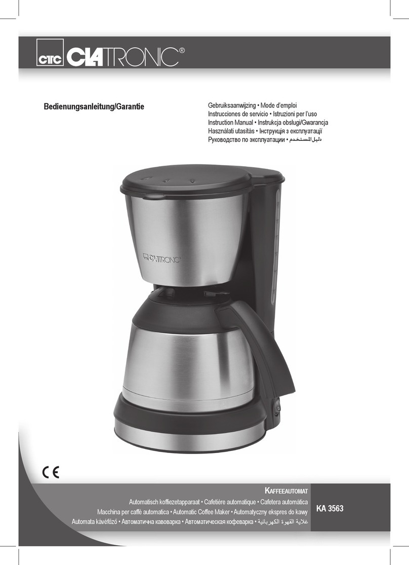 Clatronic KA 3563 User manual