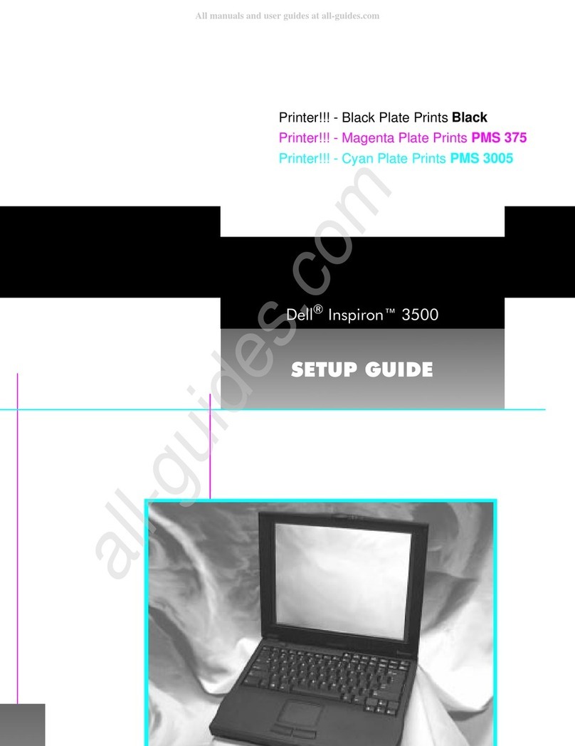 Dell Inspirion 3500 User manual