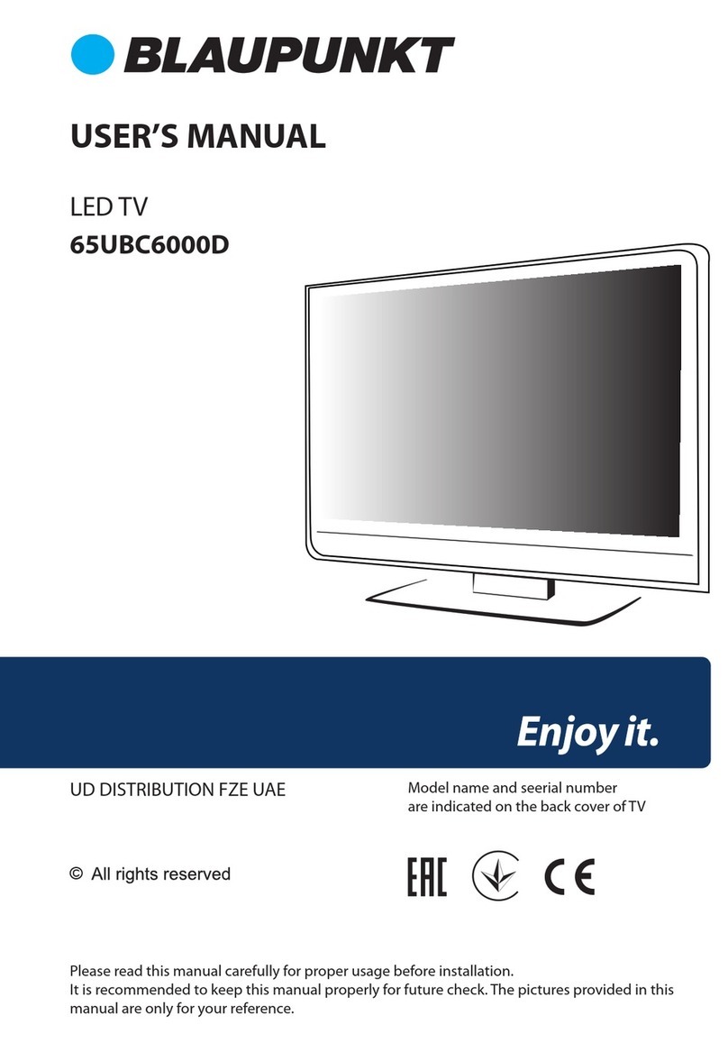 Blaupunkt 65UBC6000D User manual