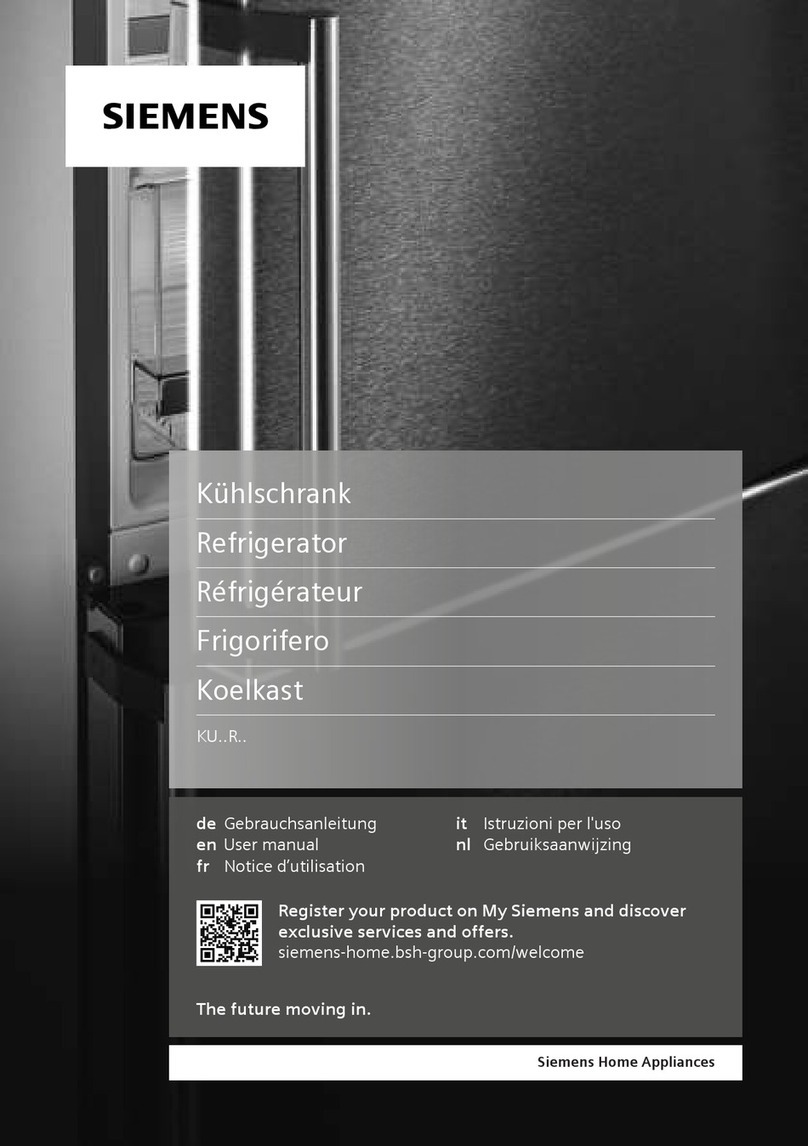 Siemens KU15RAFF0 User manual