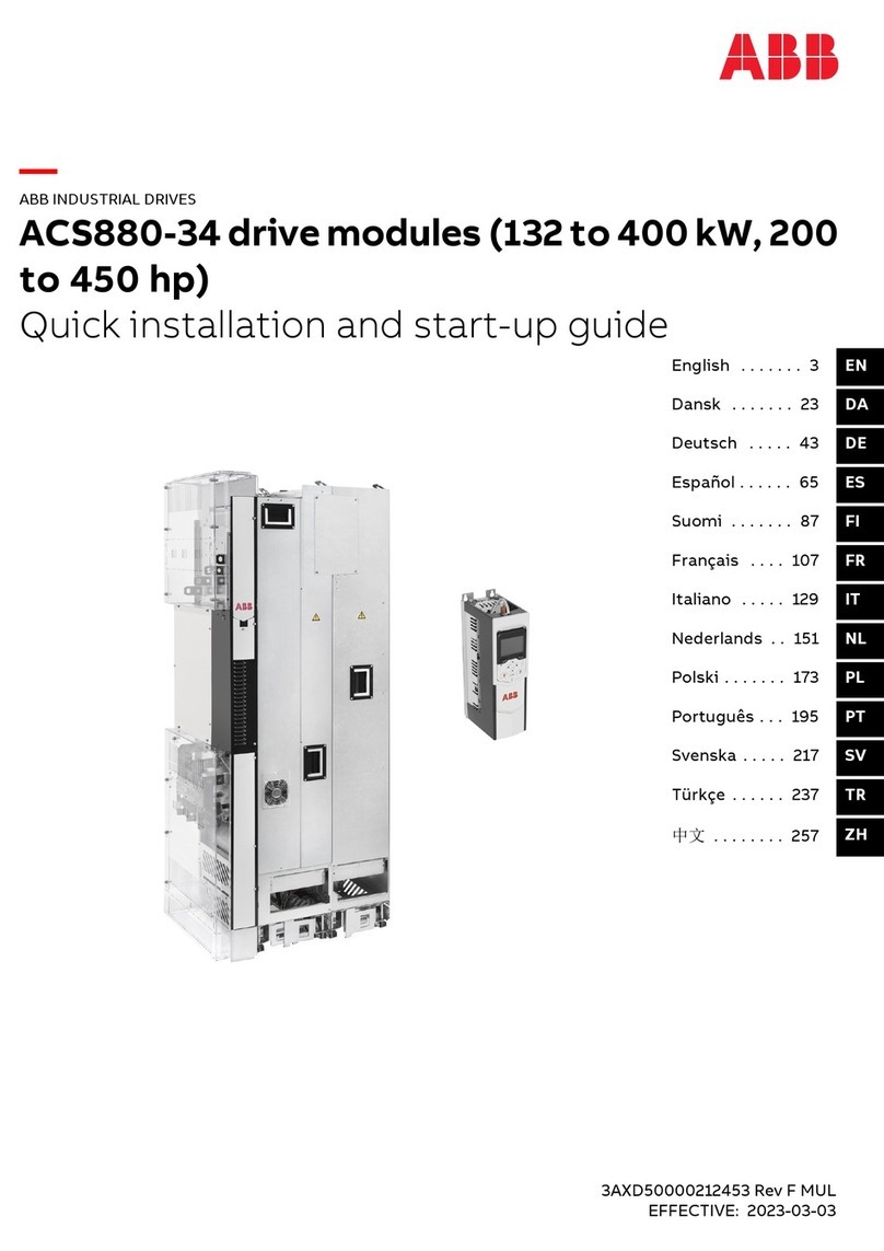 ABB ACS880-34 Quick installation and start-up guide