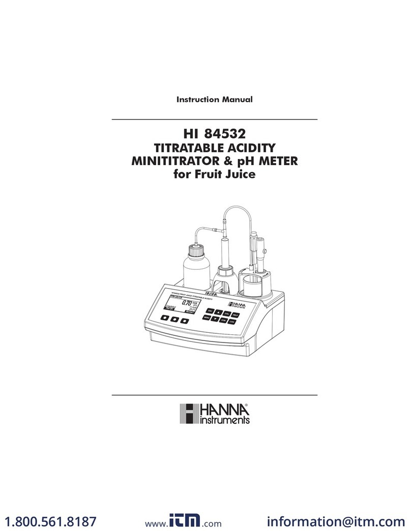 Hanna Instruments HI 84532 User manual