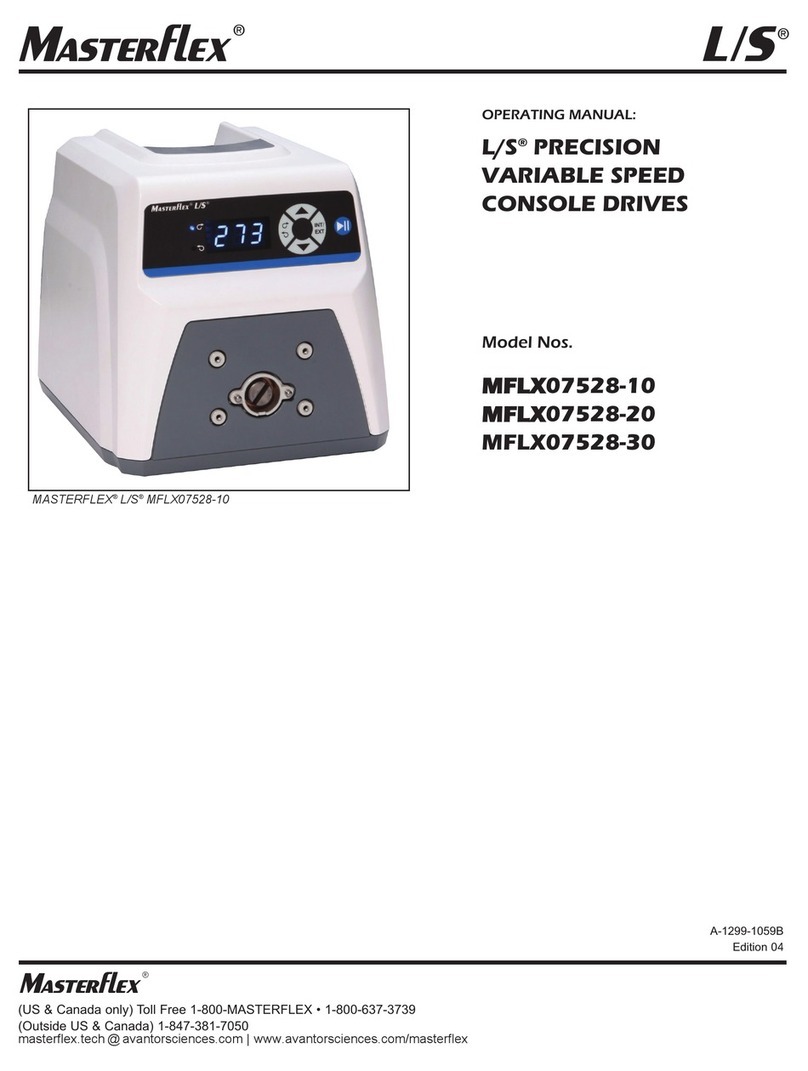 Masterflex L/S MFLX07528-10 User manual