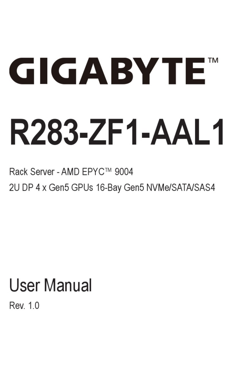 Gigabyte R283-ZF1-AAL1 user manual