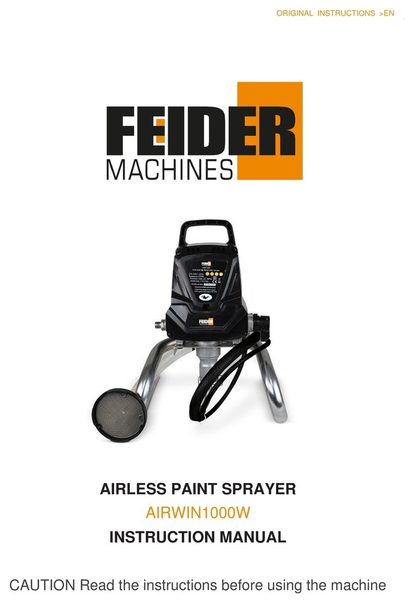 Feider Machines AIRWIN1000W instruction manual