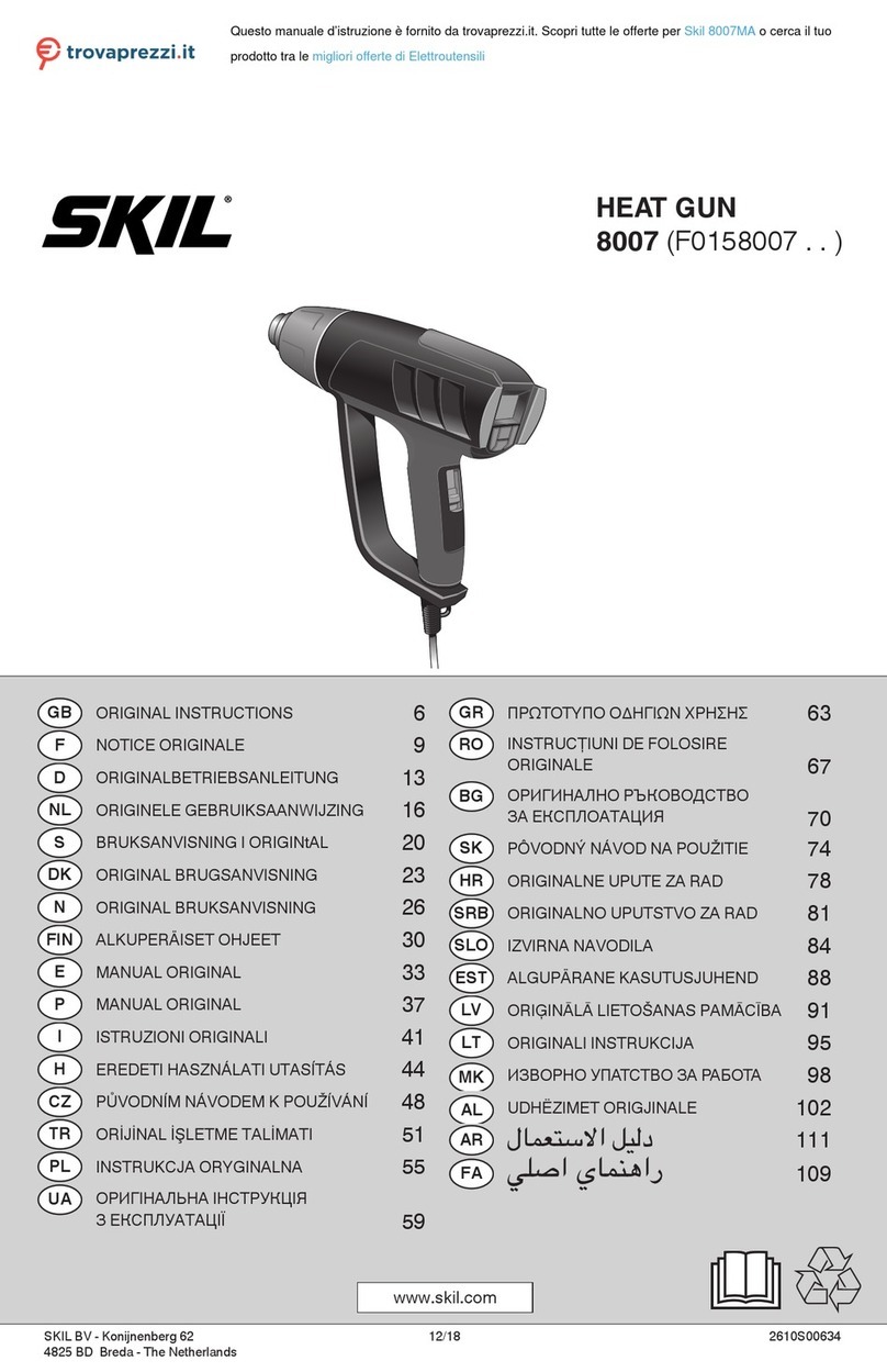 Skil 8007 Original instructions
