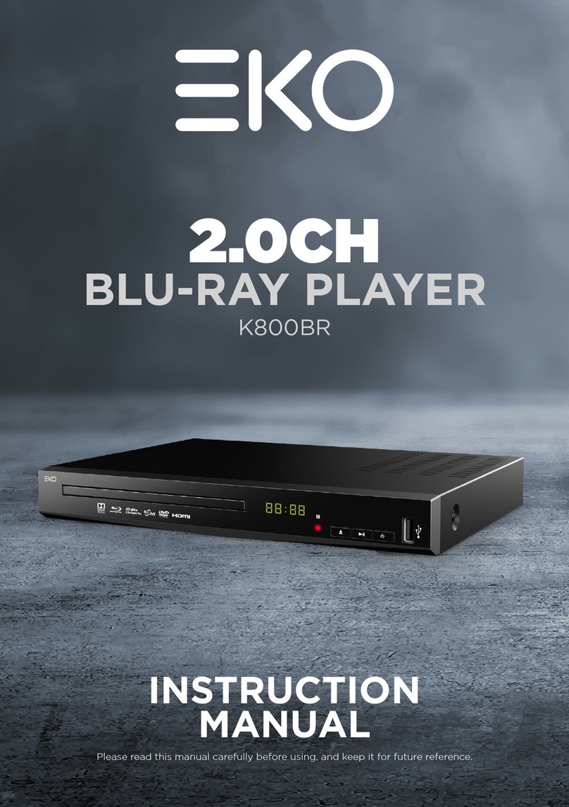 EKO K800BR User manual