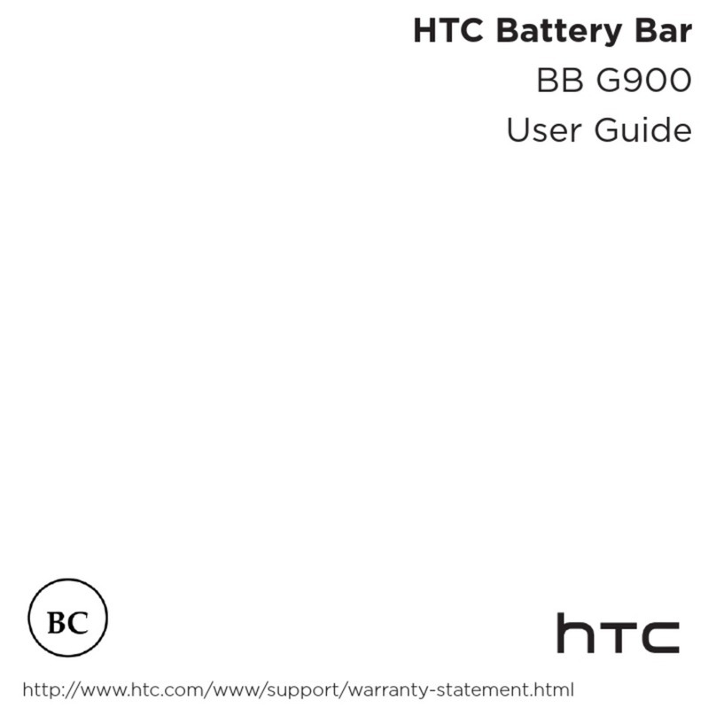 HTC Battery Bar BB G900 user guide