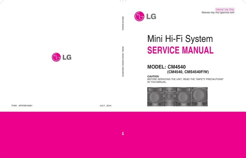 LG CMS4540F/W Service manual