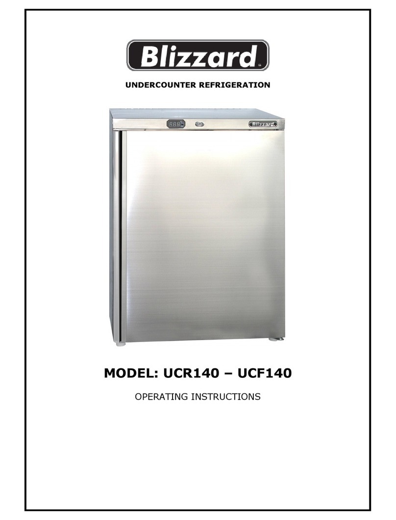 Blizzard UCR140 operating instructions