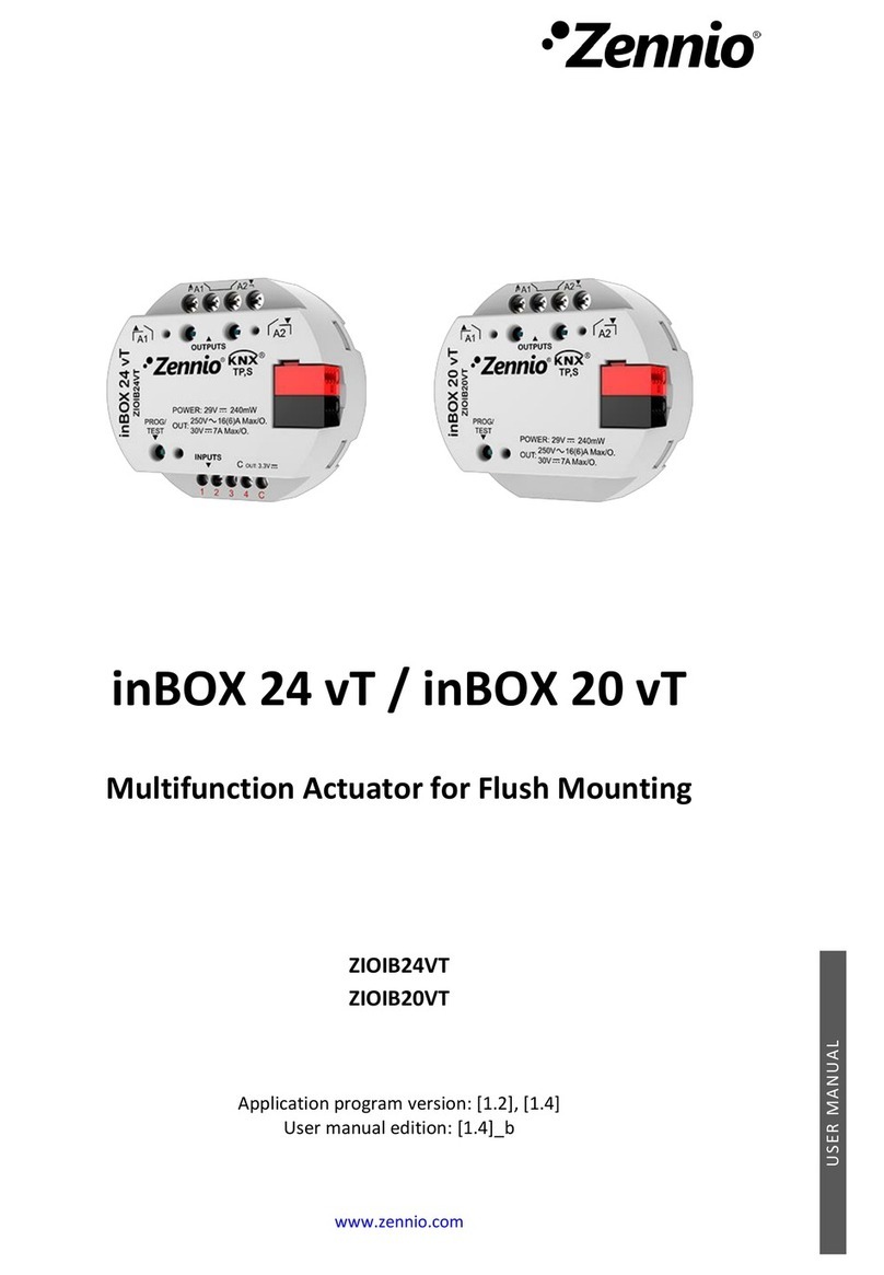 Zennio inBOX 24 vT manual
