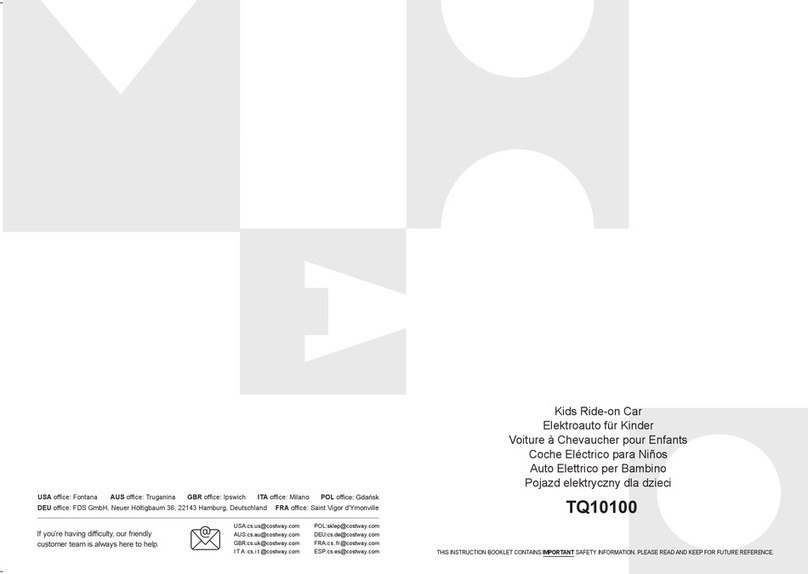 Costway TQ10100 User manual Costway TQ10100 User manual