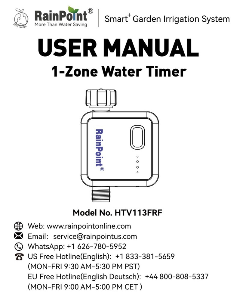 RainPoint HTV113FRF user manual