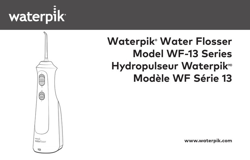 Waterpik WF-13 Series User manual