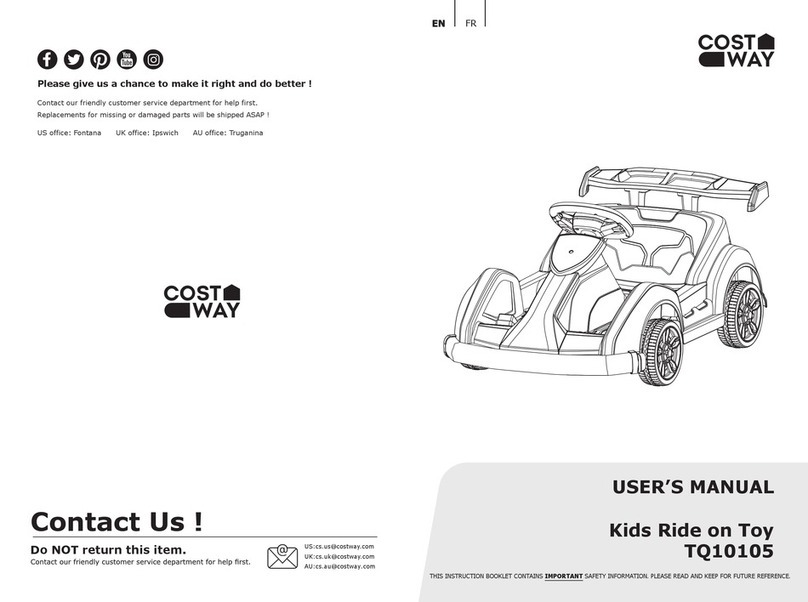 Costway TQ10105 user manual
