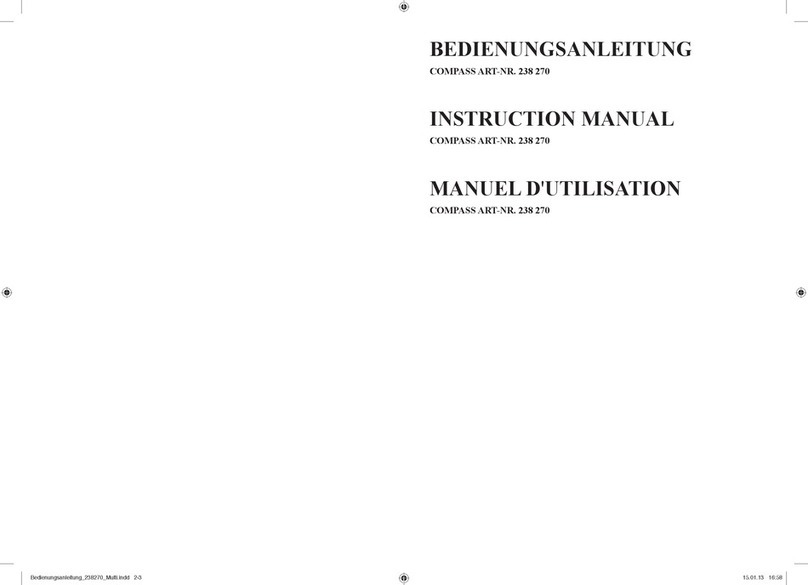 Compass 238 270 instruction manual