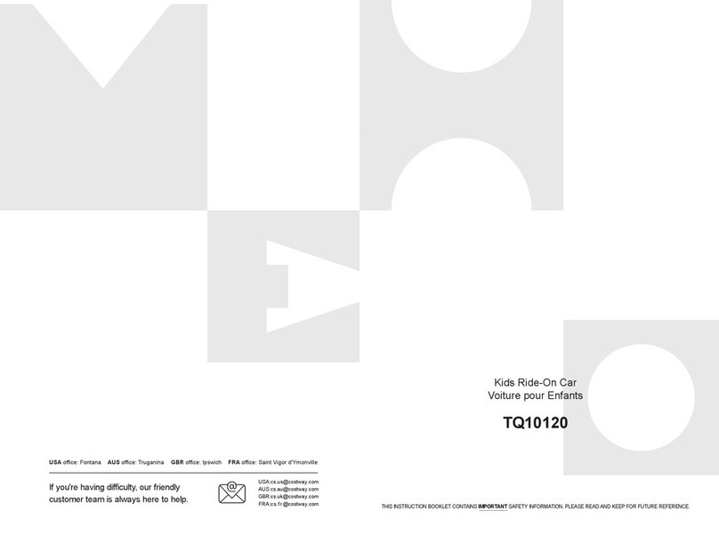 Costway TQ10120 manual