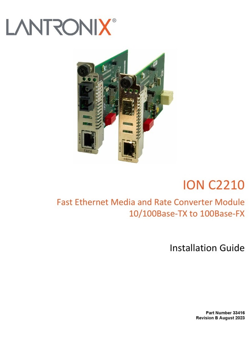 Lantronix ION C2210 installation guide
