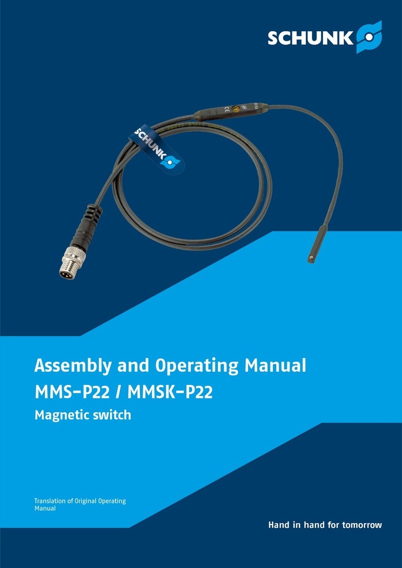 SCHUNK MMS-P 22 User instructions