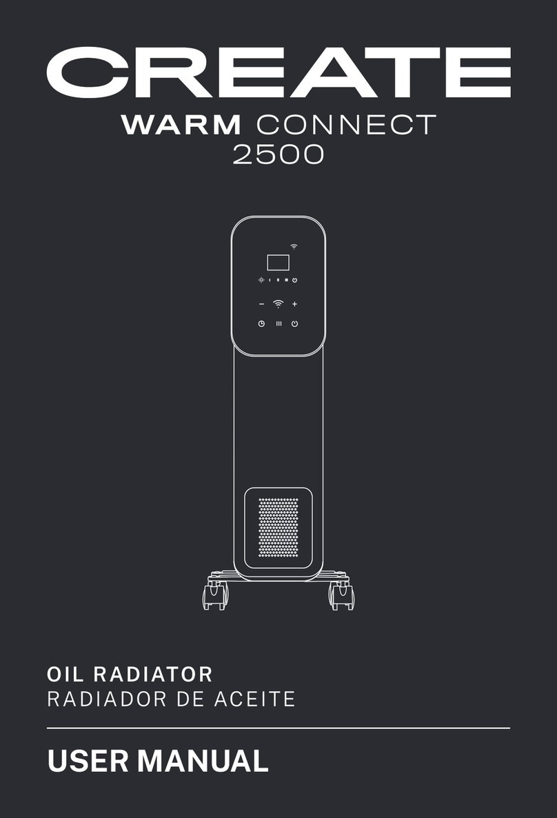Create WARM CONNECT 2500 User manual