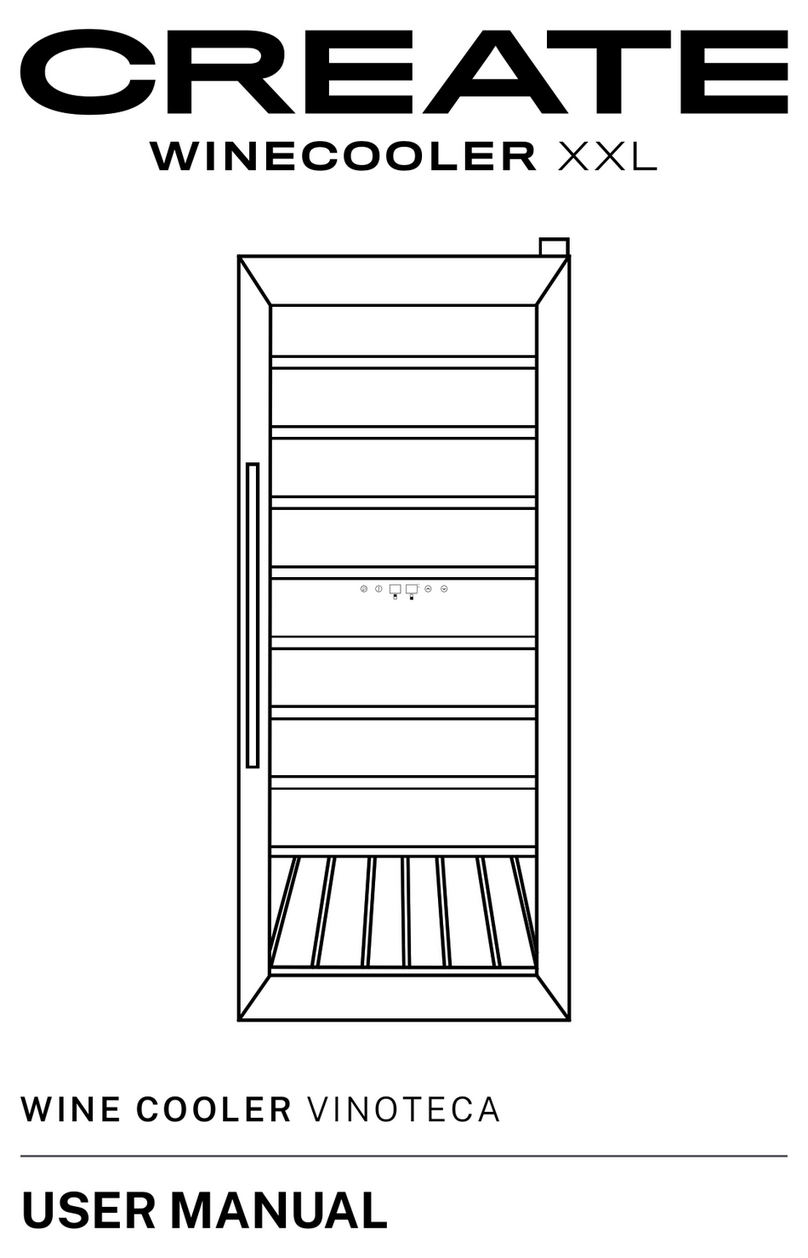 Create WINECOOLER XXL user manual