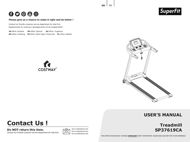 Costway SuperFit SP37619CA User manual