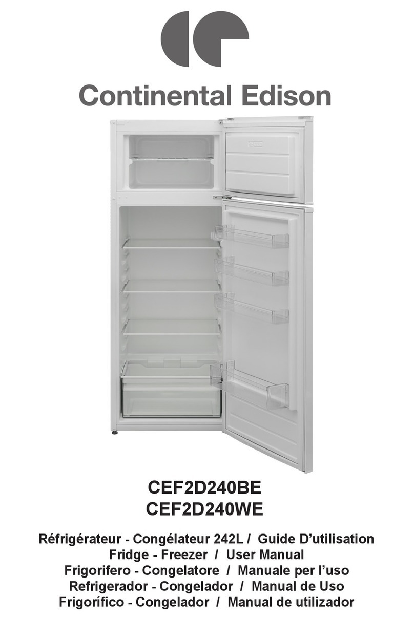 CONTINENTAL EDISON CEF2D240BE user manual