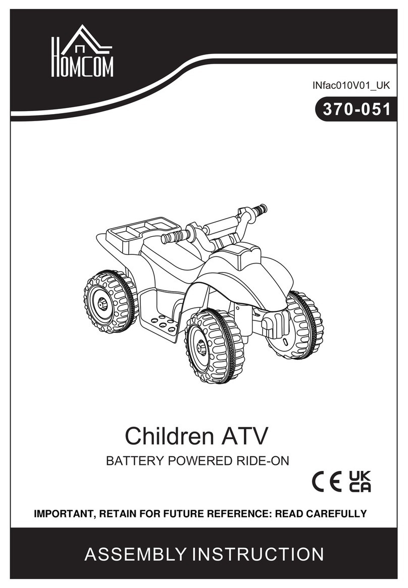 HOMCOM Children ATV User manual