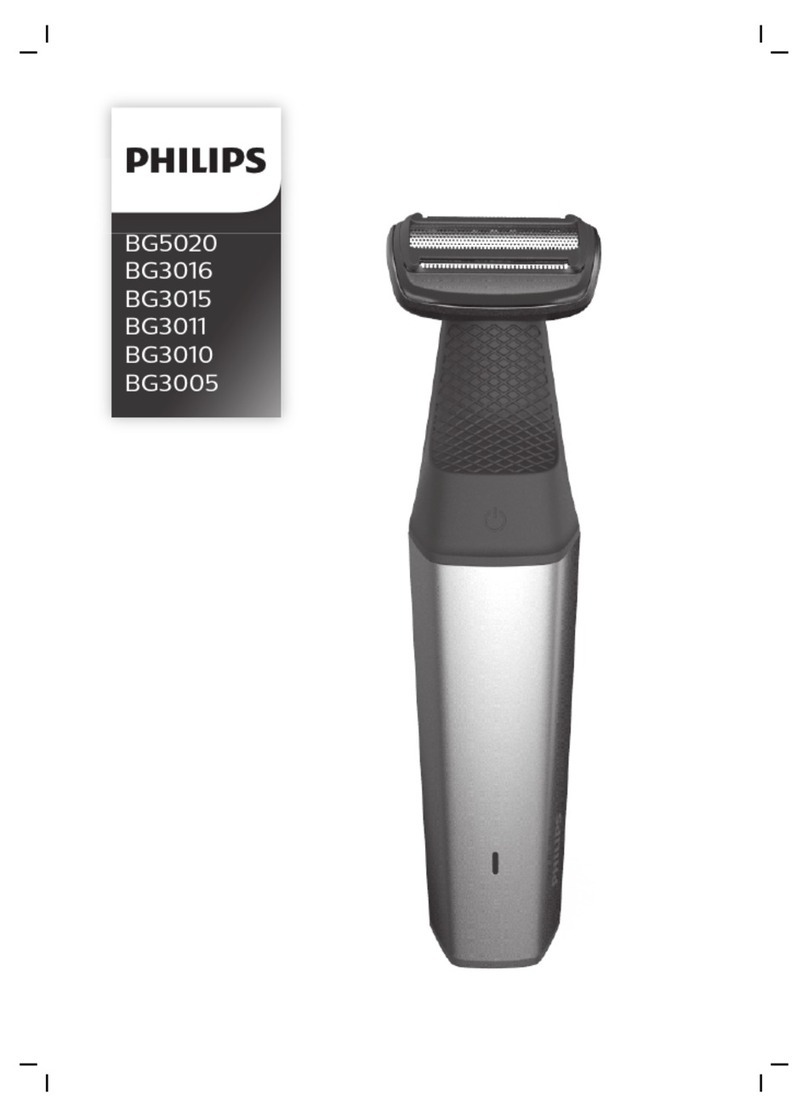 Philips BG5020 manual
