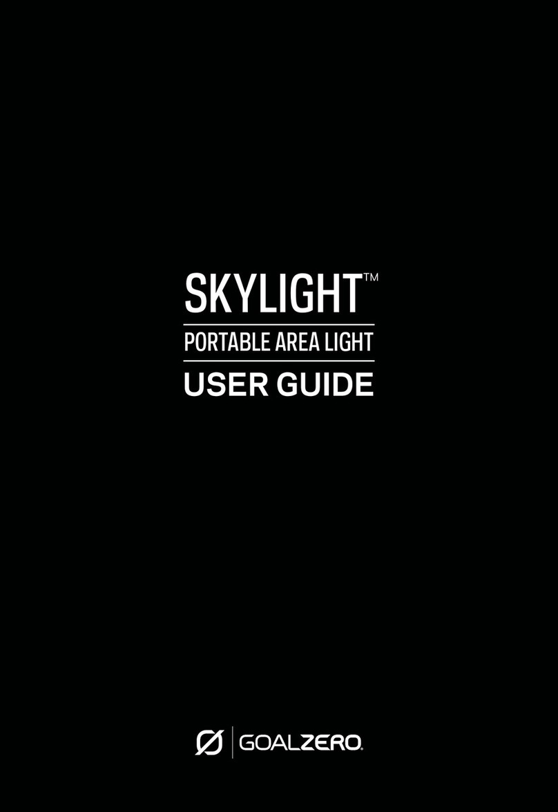 GOAL ZERO Skylight user guide