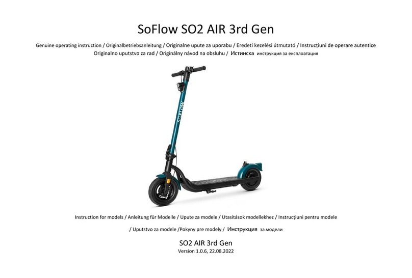 SoFlow SO2 AIR 3rd Gen User manual