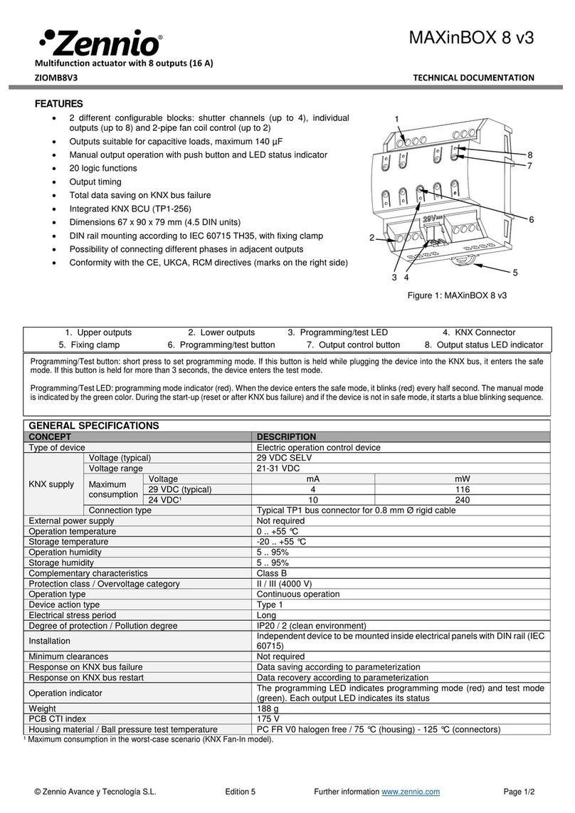 Zennio MAXinBOX 8 v3 Guide Zennio MAXinBOX 8 v3 Guide