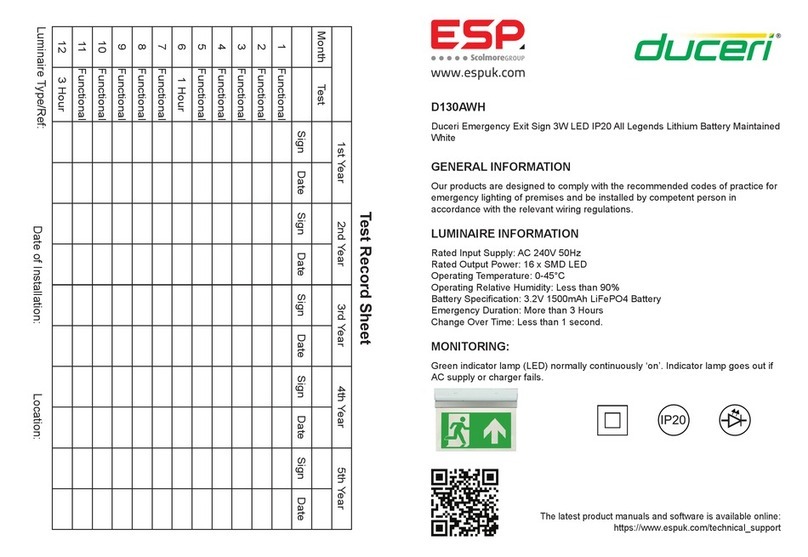 Scolmore ESP duceri D130AWH manual