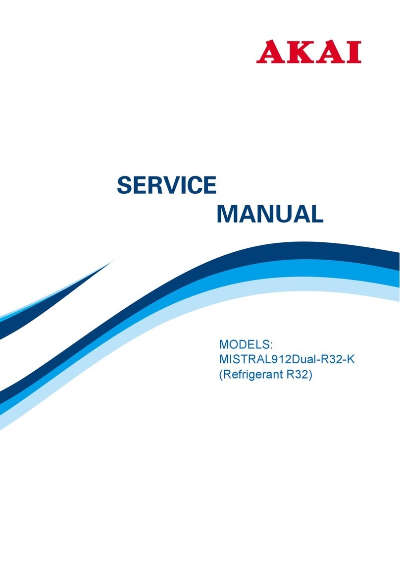 Akai MISTRAL912Dual-R32-K User manual