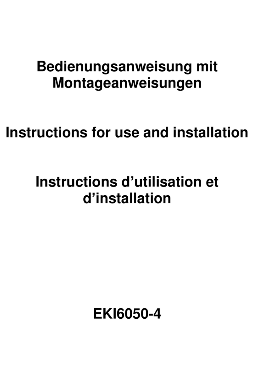 VonReiter EKI6050-4 Instructions for use and installation