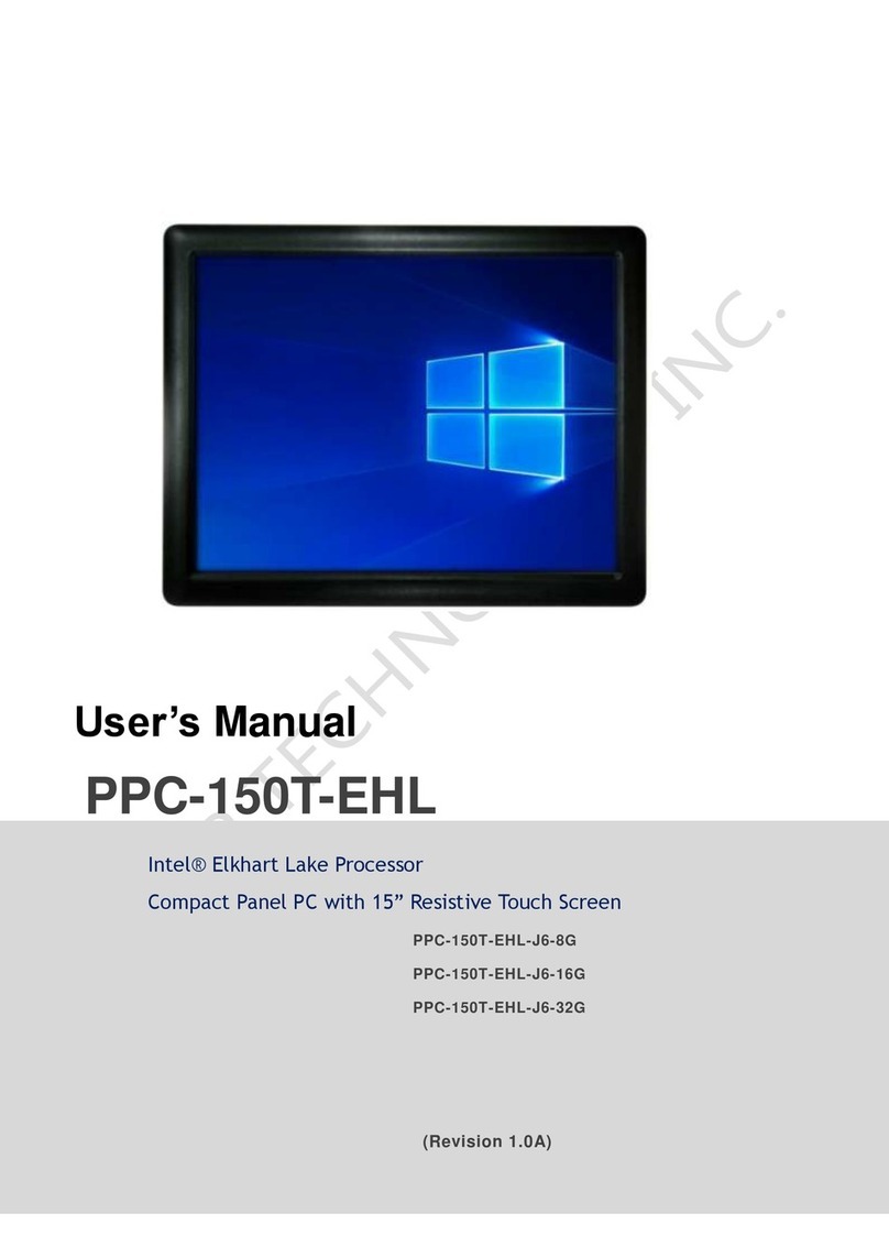ICOP Technology PPC-150T-EHL Series user manual