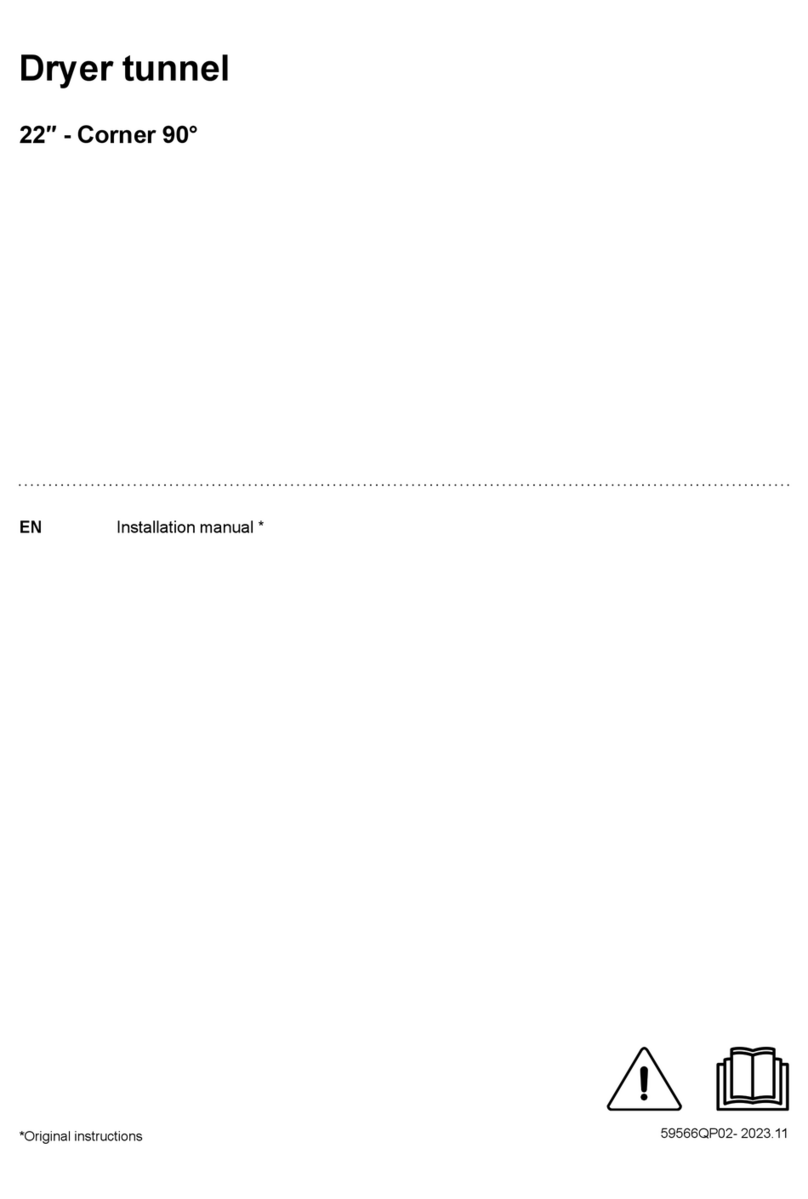 Electrolux Professional 534411 instruction manual