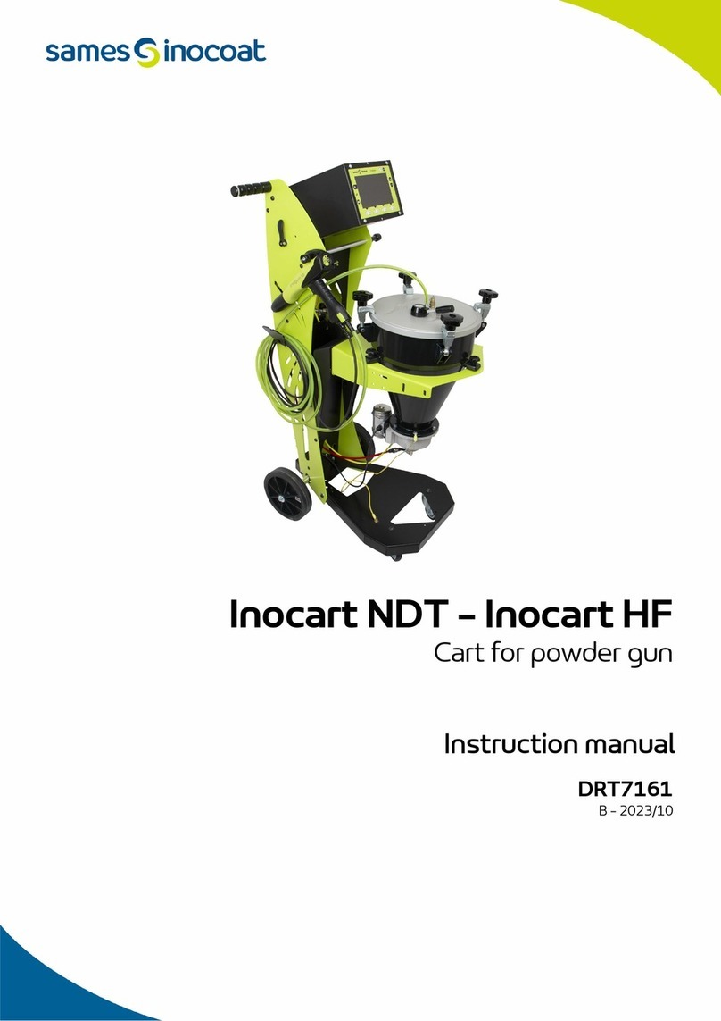 Sames Inocart NDT instruction manual