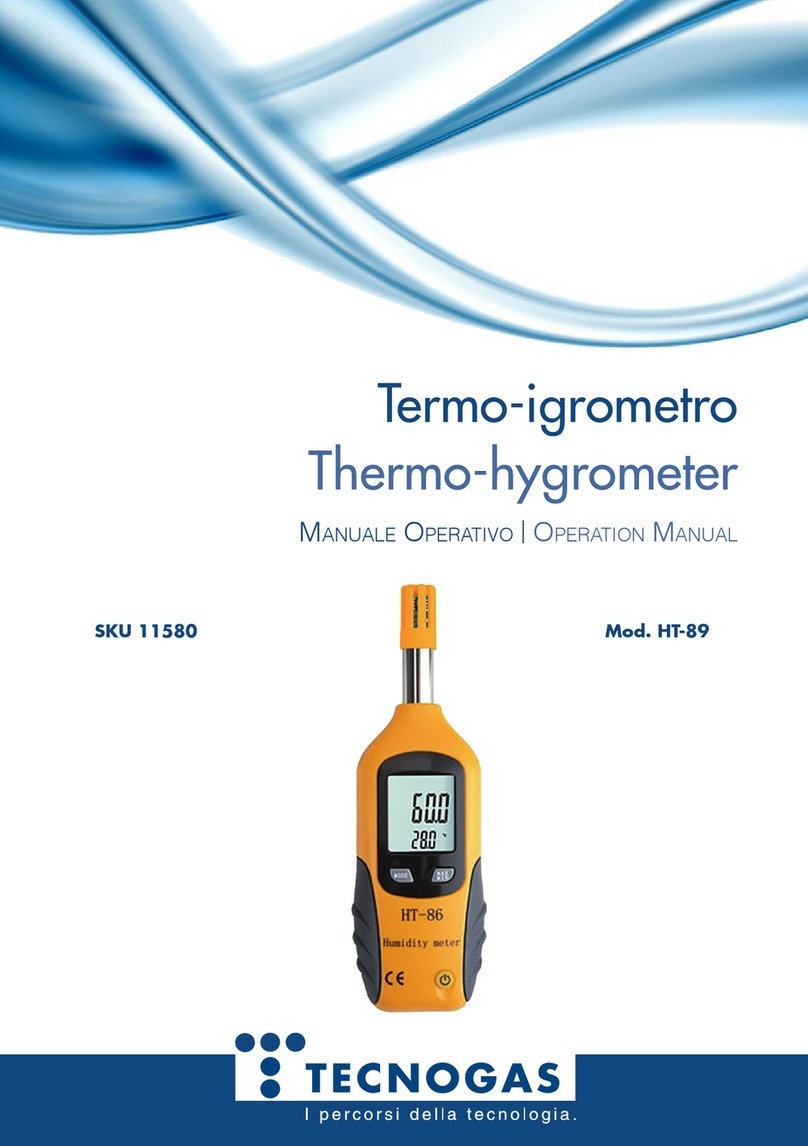 Tecnogas HT-89 Operation manual