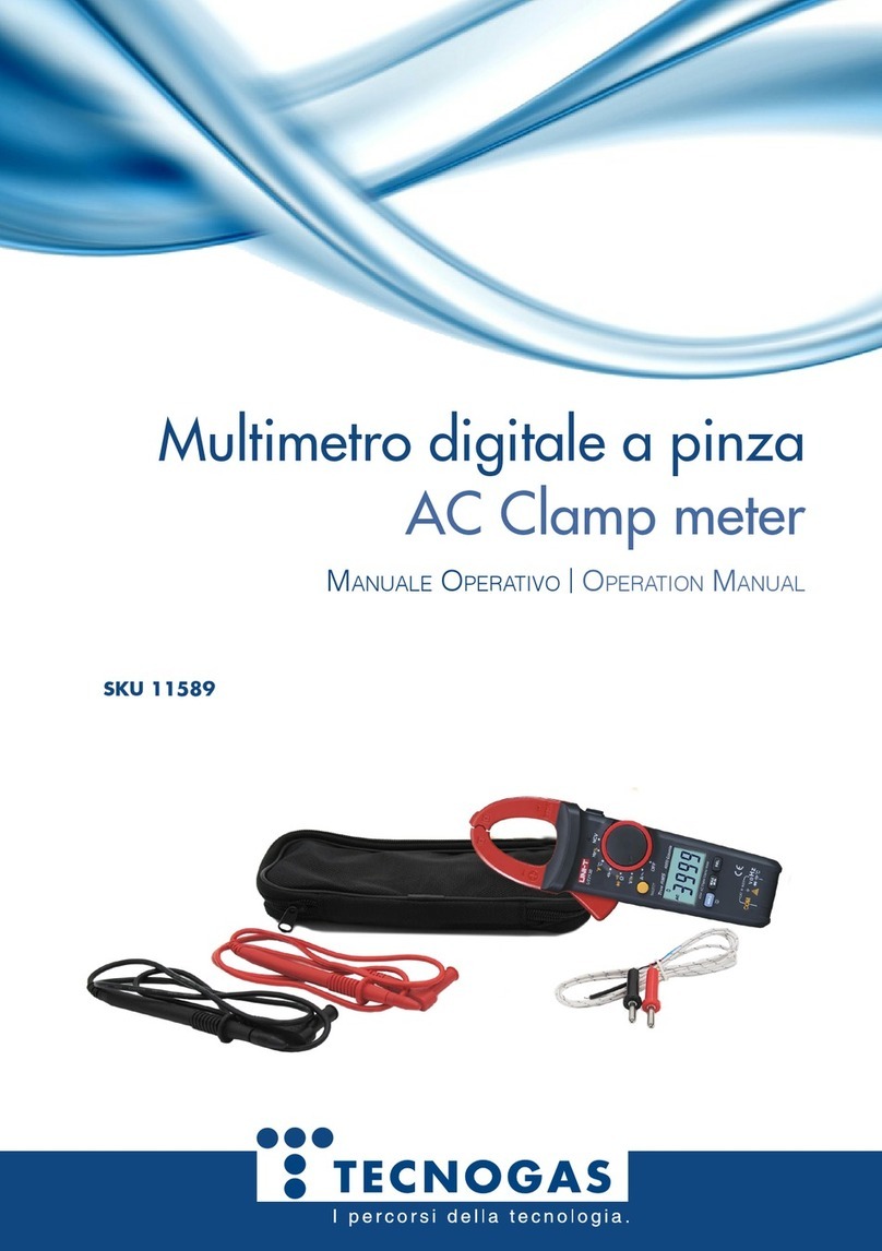 Tecnogas 11589 Operation manual