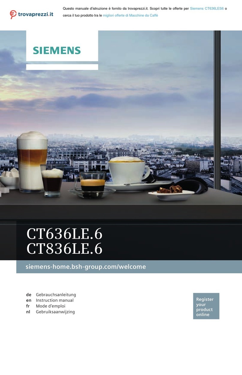Siemens CT636LE 6 Series User manual
