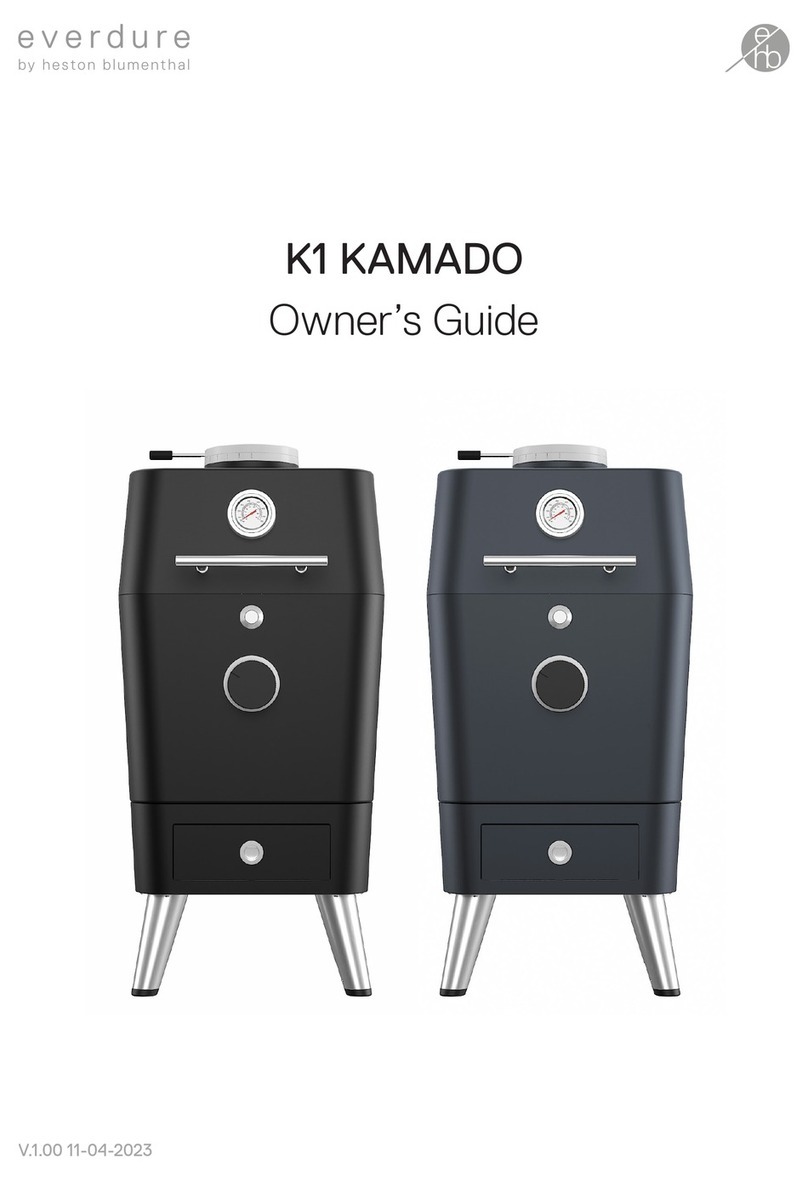 Heston Blumenthal everdure K1 KAMADO owner's guide
