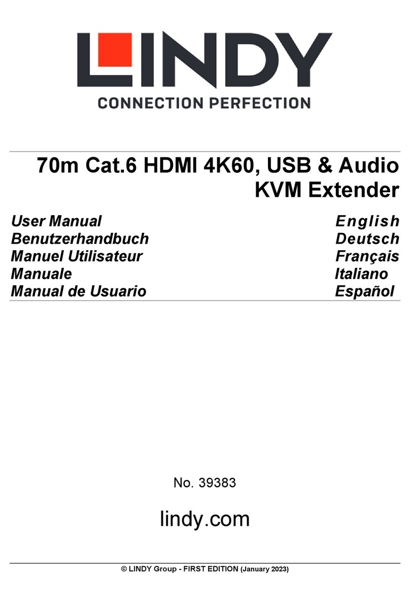 Lindy 39383 User manual