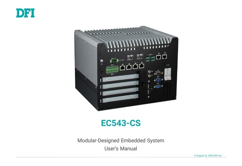 DFI EC543-CS User manual