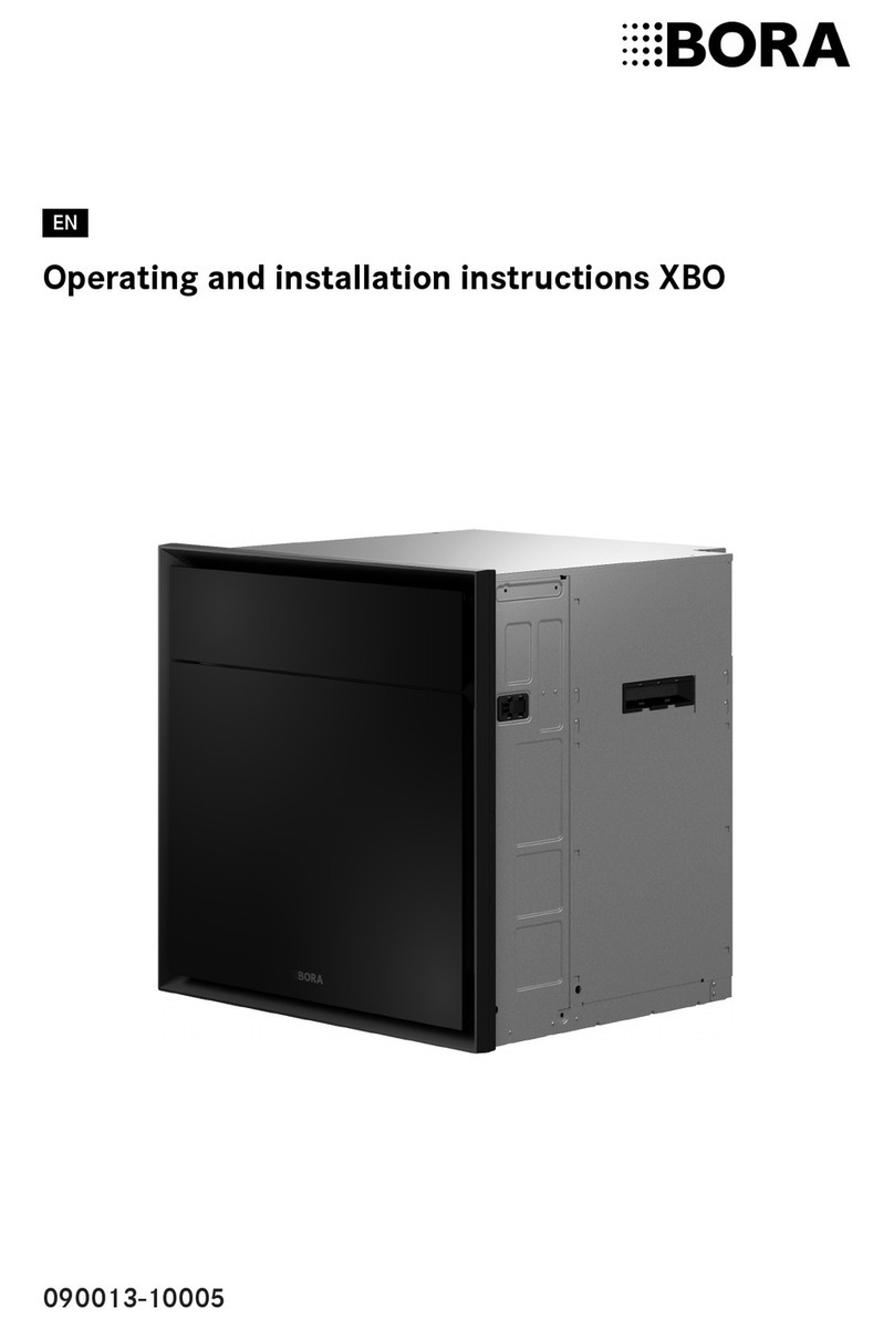 bora XBO Operating and installation instructions