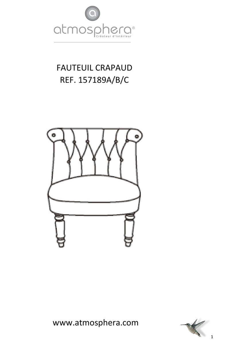atmosphera FAUTEUIL CRAPAUD 157189A manual