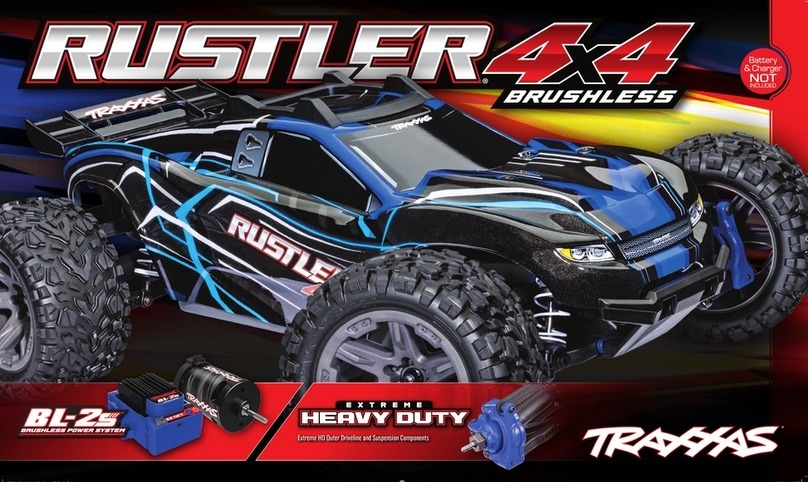 Traxxas RUSTLER 4X4 BRUSHLESS manual