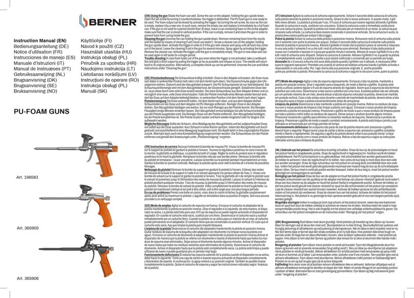 Berner 198583 instruction manual