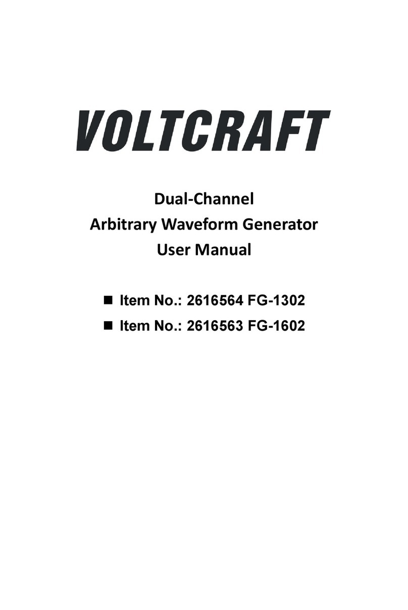 VOLTCRAFT FG-1302 user manual