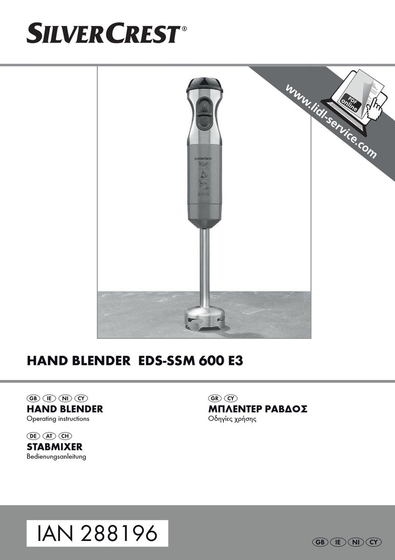 Silvercrest 288196 User manual